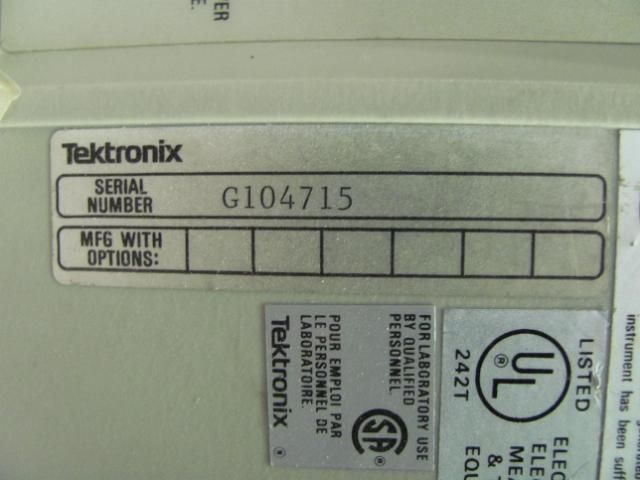 Tektronix 2225 50 MHz 2 Channel Oscilloscope  