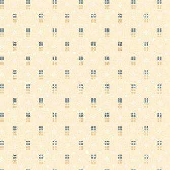Buggy Barn Creamery Neutrals Blue Squares Fabric 717941  