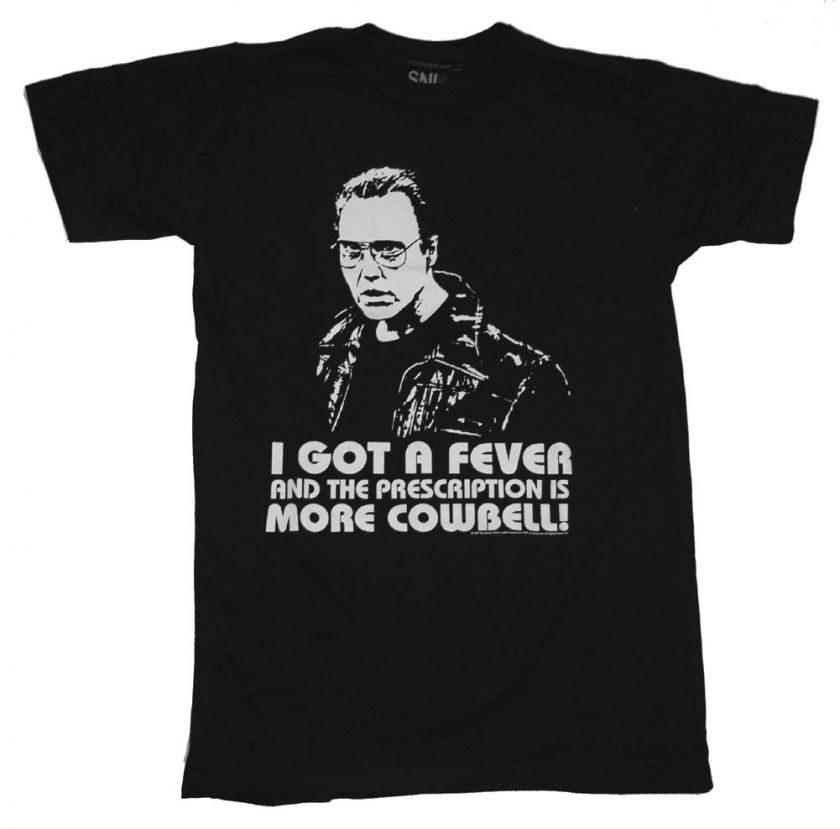 Christopher Walken Fever More Cowbell SNL T Shirt  