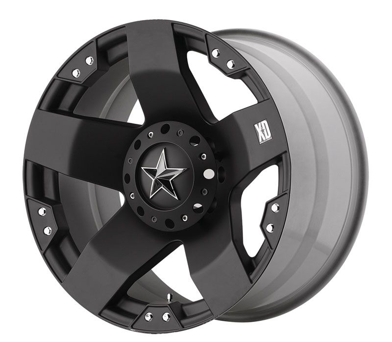 20 inch Black Wheels/Rims XD775 Rockstar FORD f250 f350 8 lug 1999 