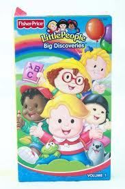 home page listed as little people big discoveries volume 1 vhs english 