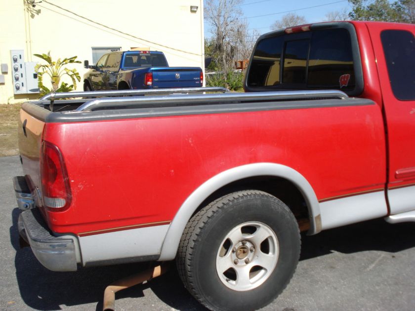 97 03 FORD TRUCK F150 SHORT BED W/ TAIL GATE RED FLEET PICK UP IN FL 