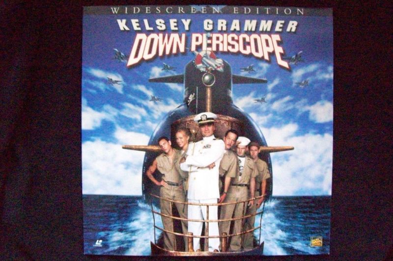 KELSEY GRAMMER ROB SCHNEIDER DOWN PERISCOPE LASER DISC 086162897962 