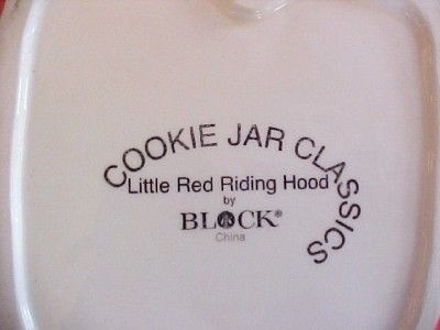 Little Red Riding Hood Cookie Jar Classics by Block  