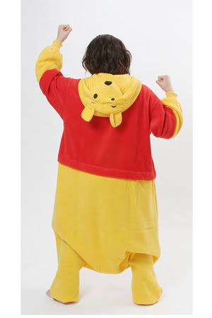Disney Winnie the Pooh costume Kigurumi Japan party pajamas halloween 