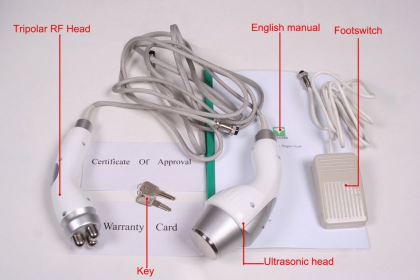 RADIO FREQUENCY ULTRASONIC CAVITATION TRIPOLAR RF p  