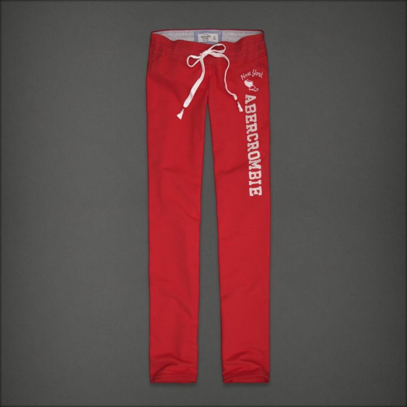 2012 New Womens Abercrombie & Fitch By Hollister A&F Skinny Sweatpants 