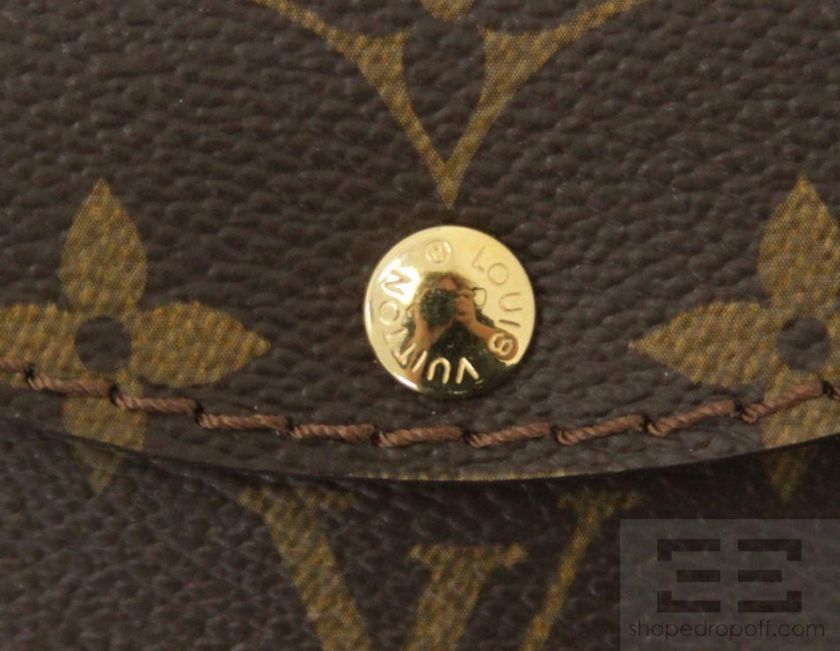 Louis Vuitton Brown Monogram Canvas Small Coin Purse  