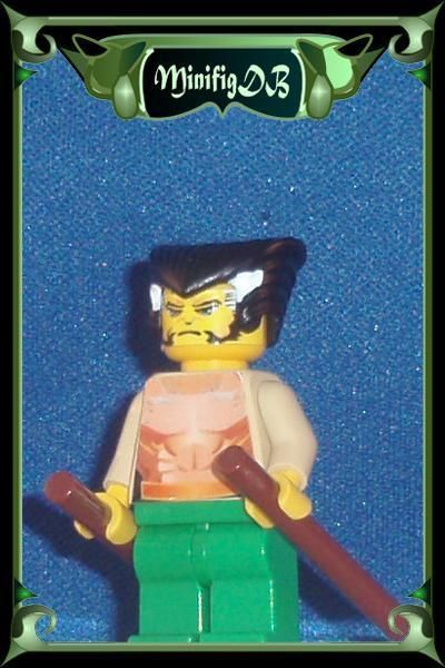 Custom LEGO minifig Batman game Ras Al Ghul  