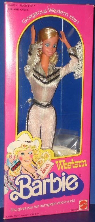 WESTERN BARBIE #3 Doll Mattel 1980 MIB  