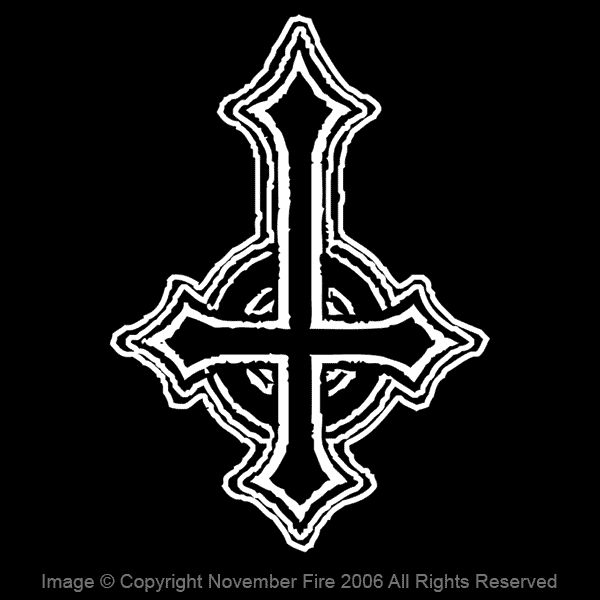 St. Peters Cross Shirt Saint Peter Satanic Inverted  
